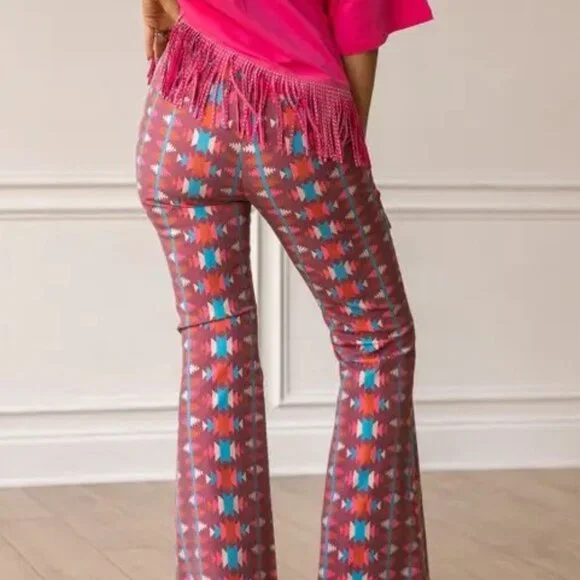 Stopping the Show Aztec Pants - New - Picture 2 of 3